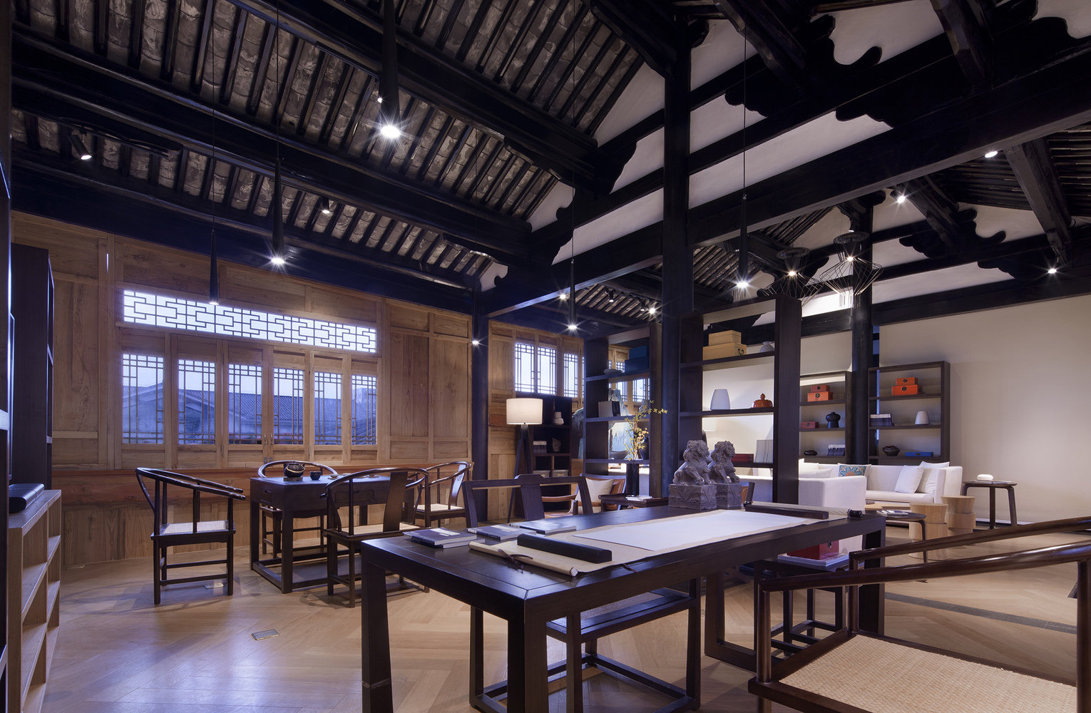 Design of Chunji Dali Ancient City Study Room