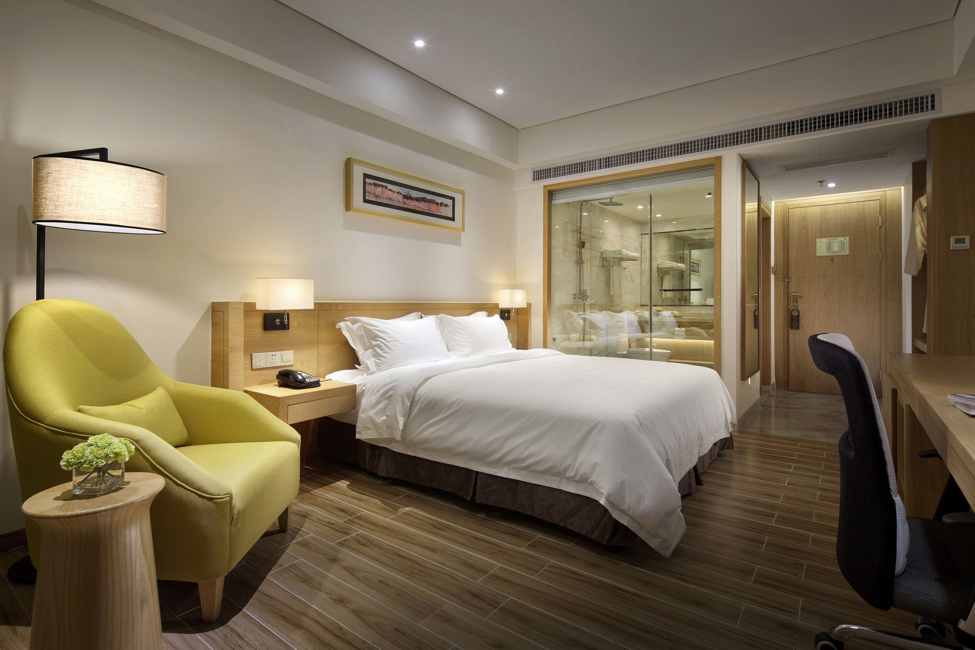 Business Hotel Design—Tianhe Business Hotel—Room