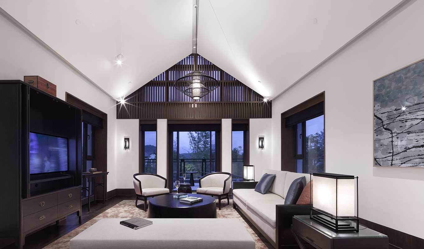 Design Resort Hotel-Dongqian Lake Kangdesi-Living Room
