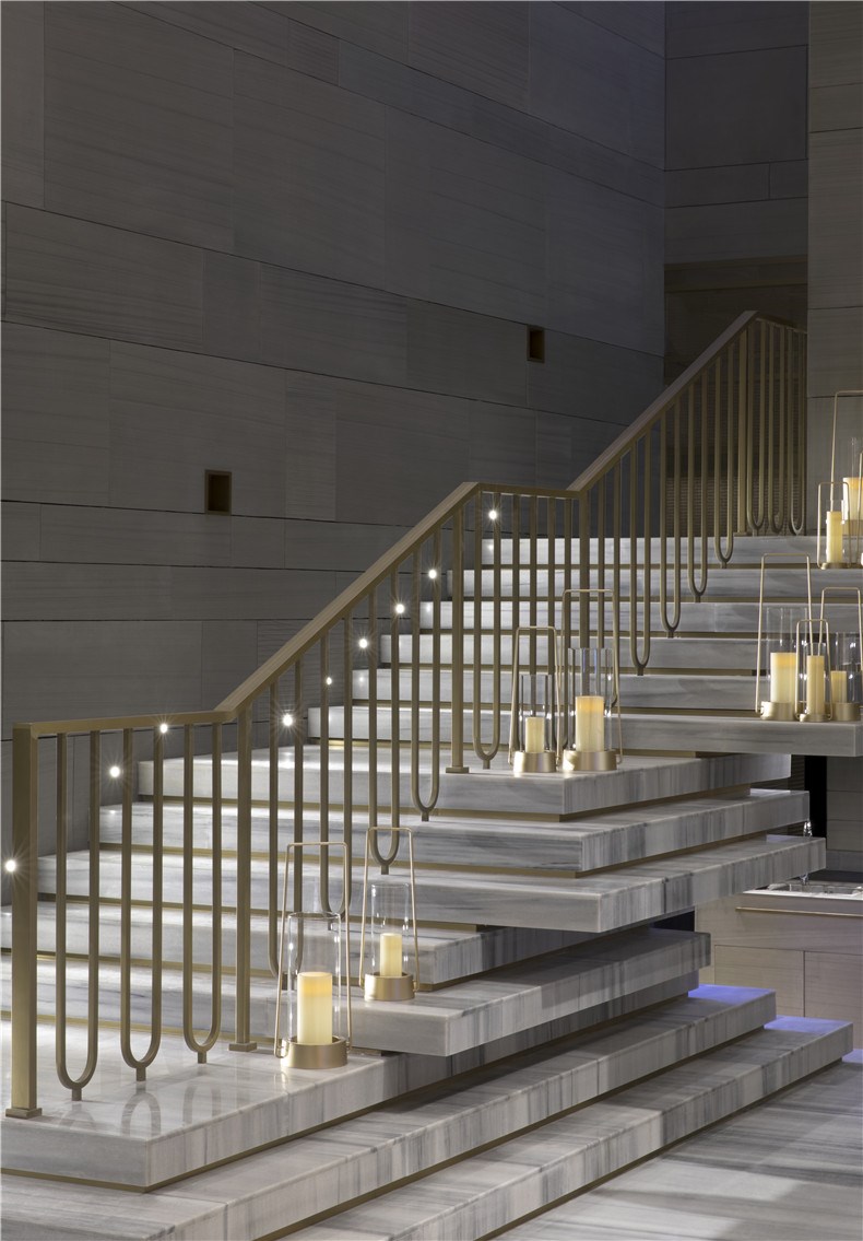 Business Hotel Design-Luzhou Aoxin Holiday Hotel-Stairwell