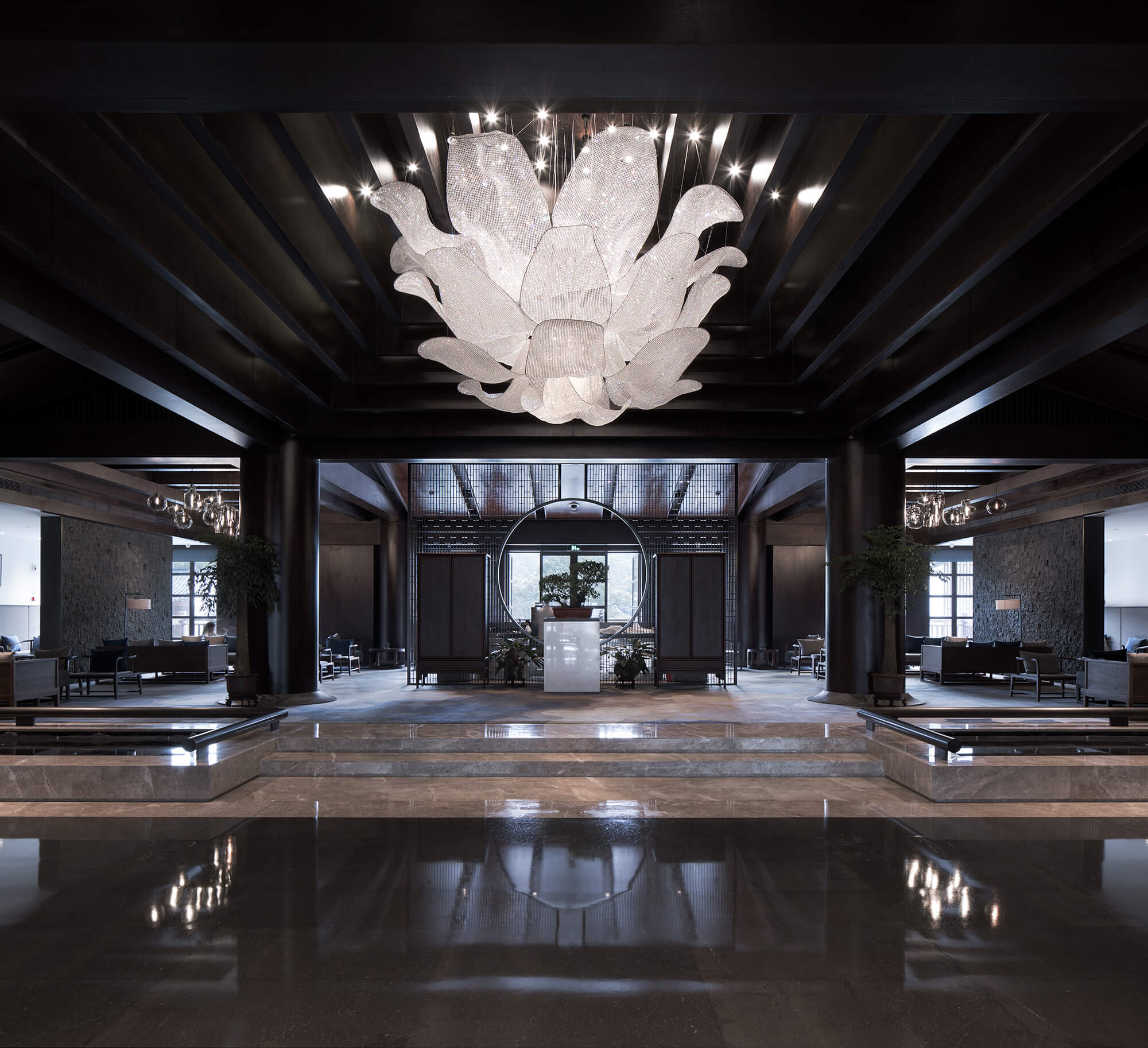 Resort Hotel Design-Yaguquan Villa-Lobby