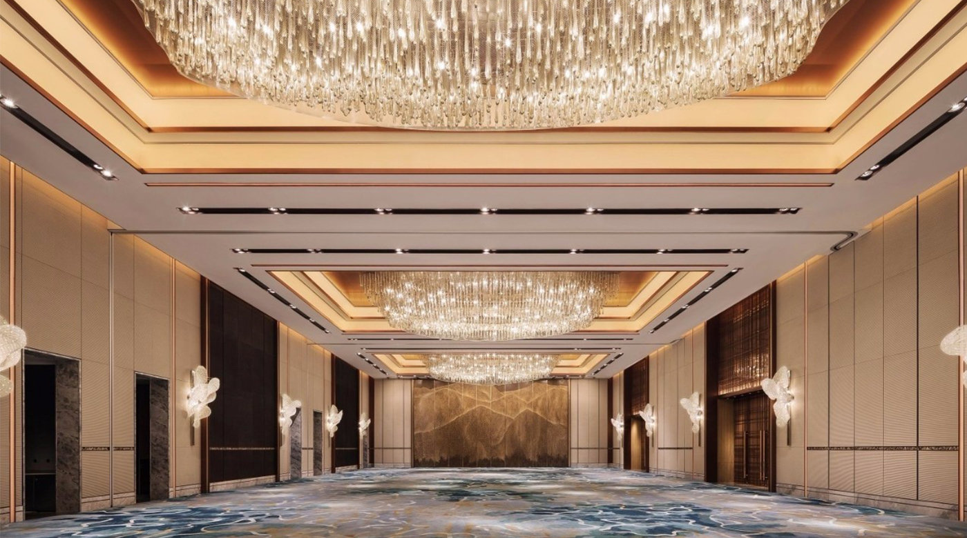 珠海洲际星级酒店大堂设计