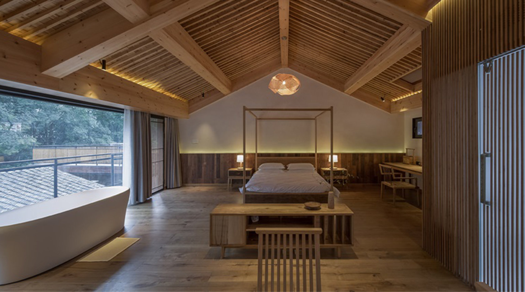 Wuyi Liangjiashan Qingxiao Mountain Residence-Guest Room